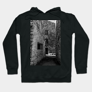 Alley in Novi Vinodolski, Croatia Hoodie